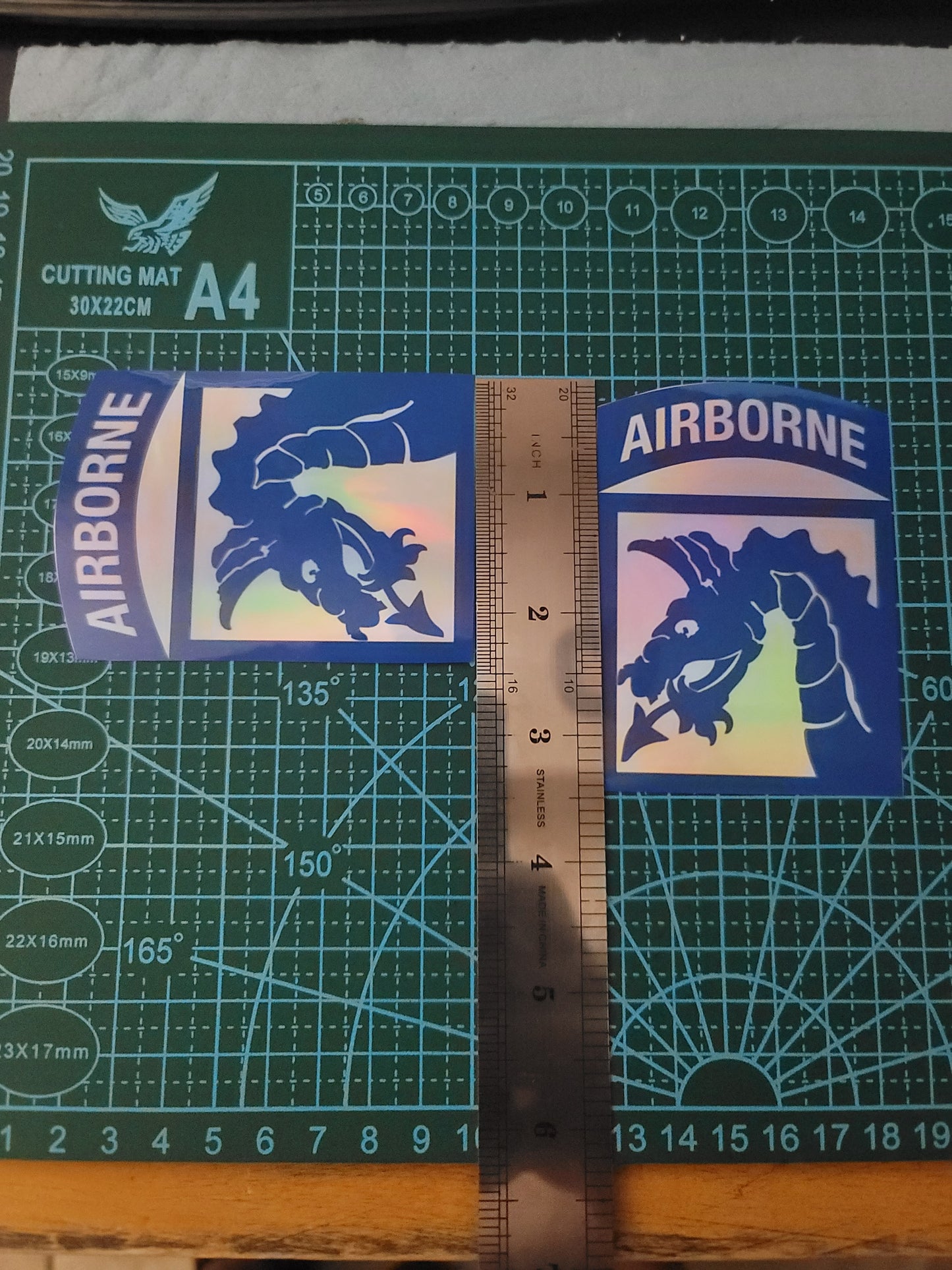 Stickers, 18th Airborne Corps patch
