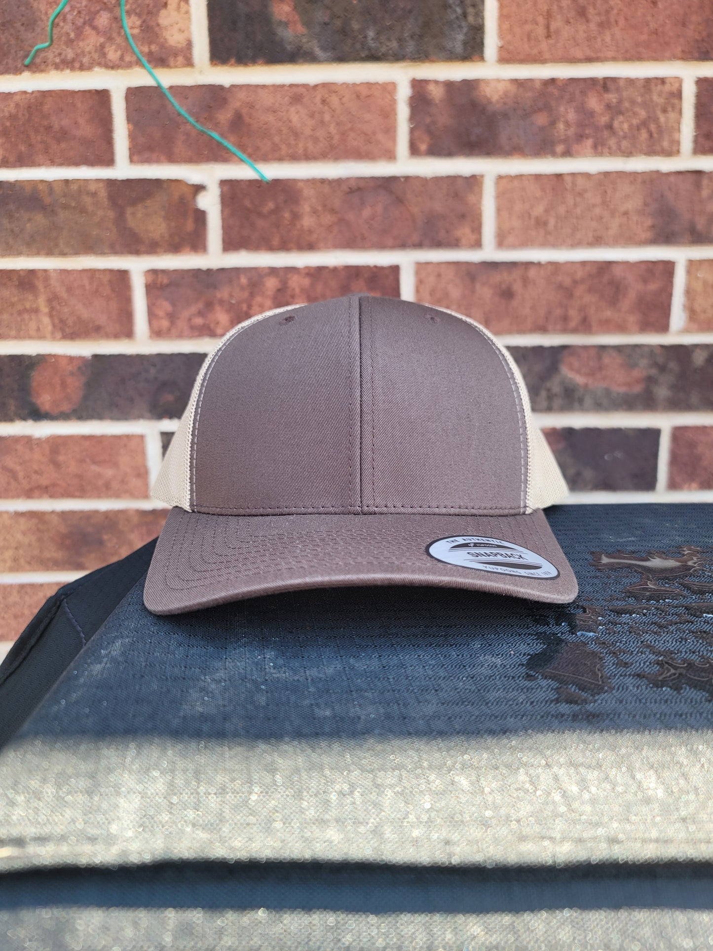 Retro Trucker Cap, Brown/Khaki