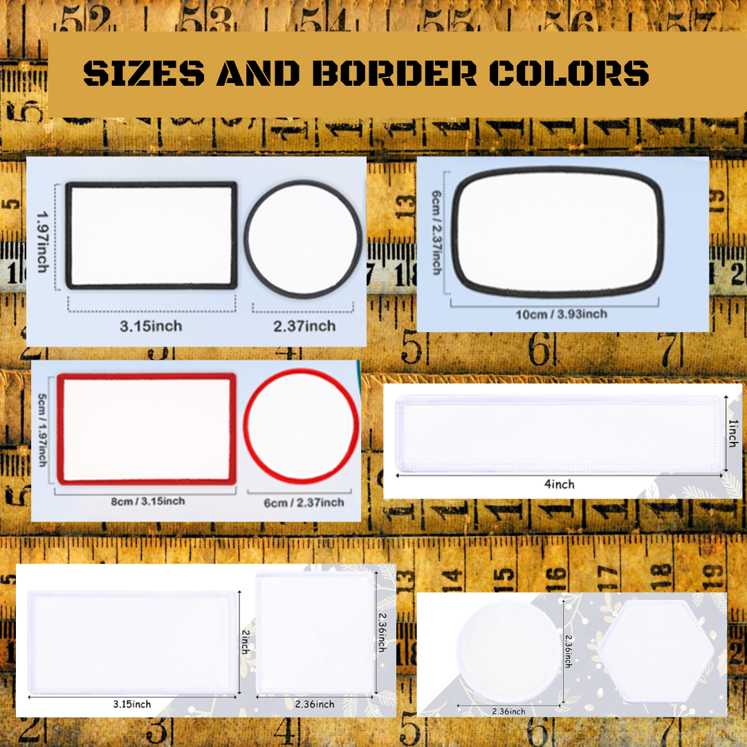 Sublimation Patch, Custom or My Design