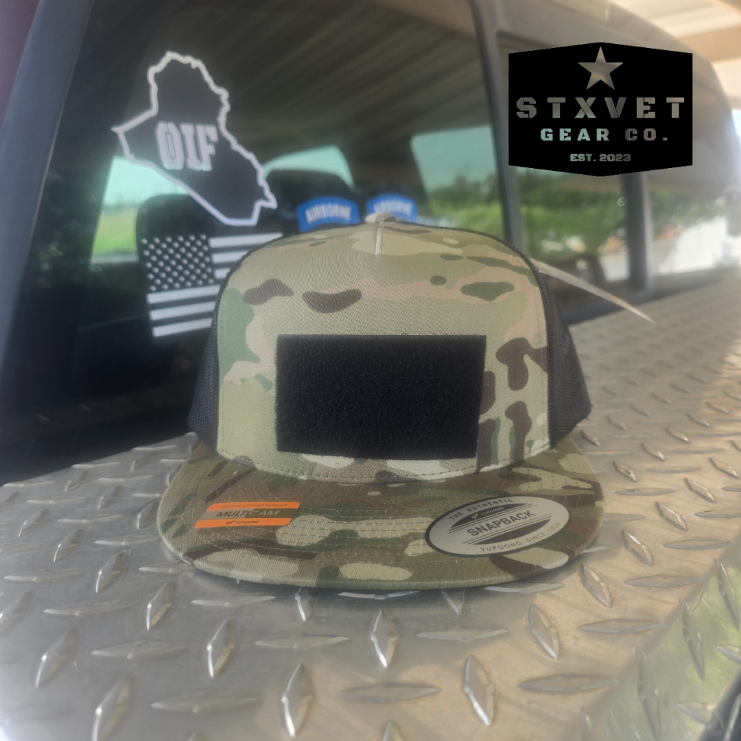 Multicam Trucker cap - Green/black