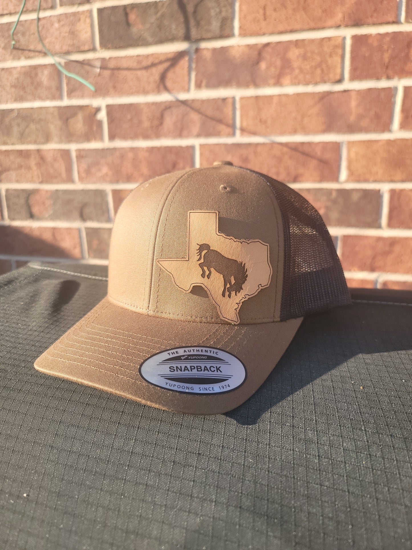 Retro Trucker Cap Two tone - Coyote Brown/ Black