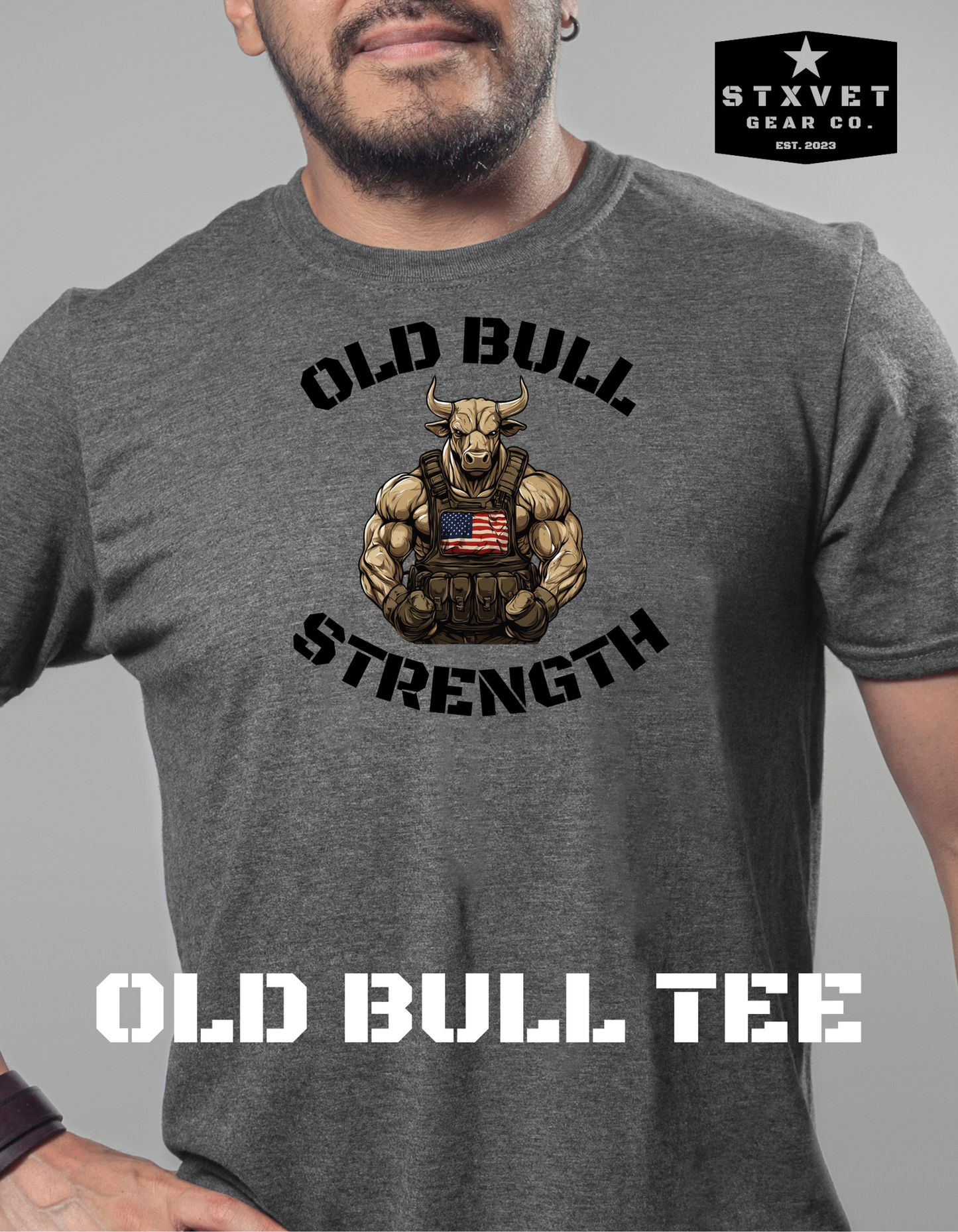 Old Bull Strength t-shirt