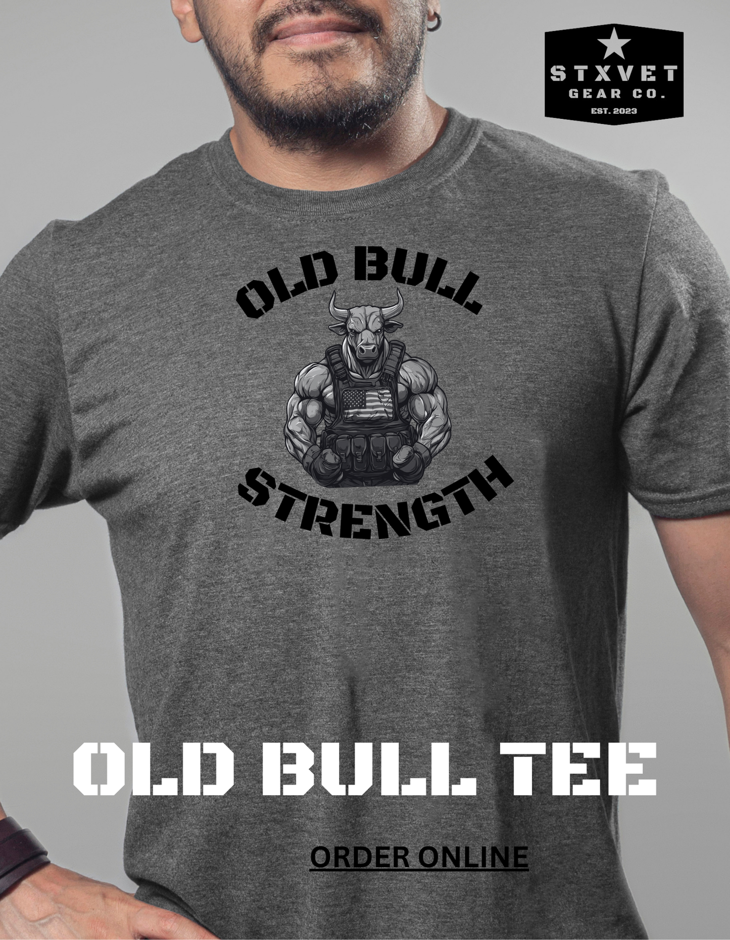 Old Bull Strength t-shirt