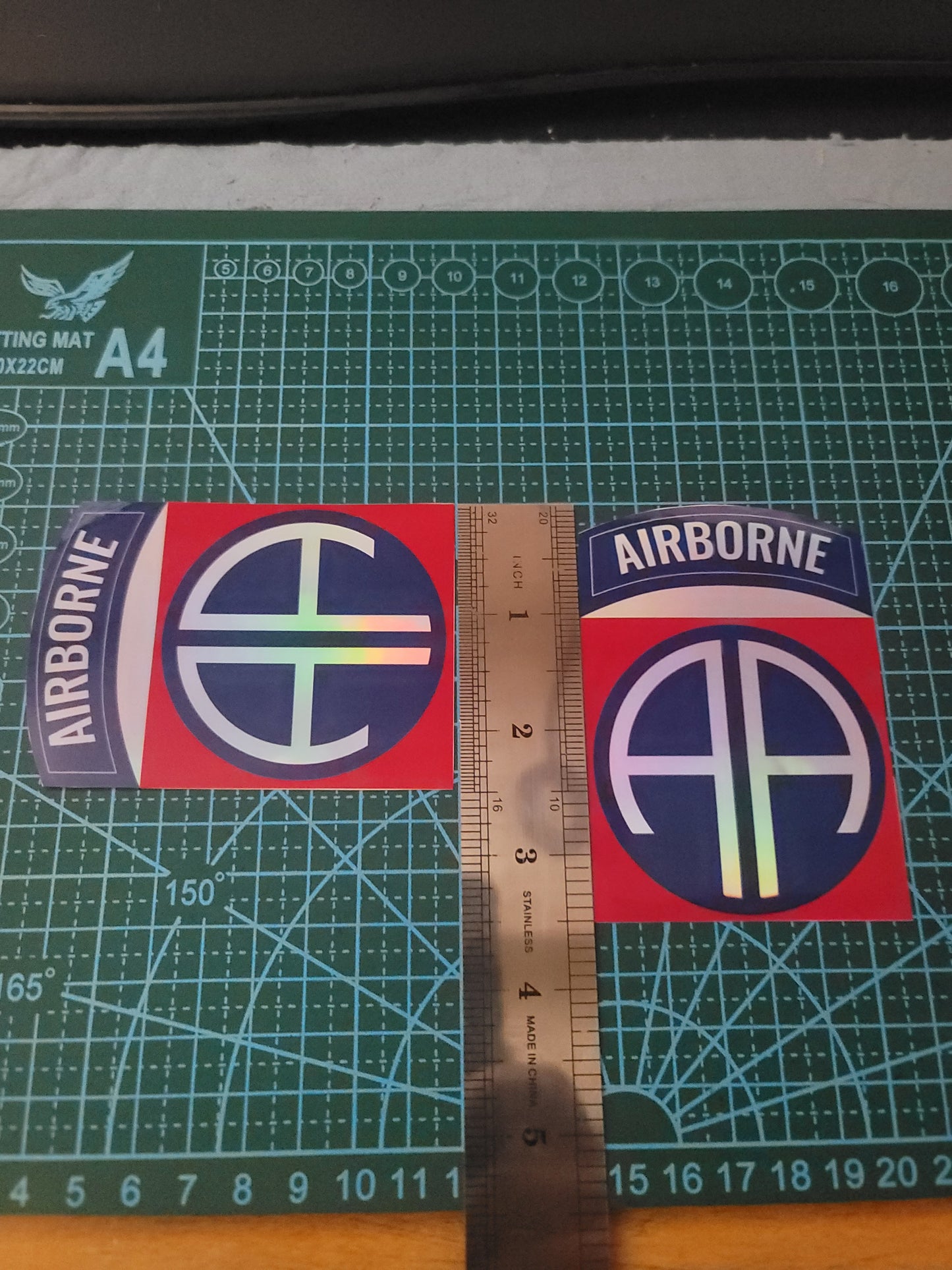 Stickers, 82d Airborne Division patch
