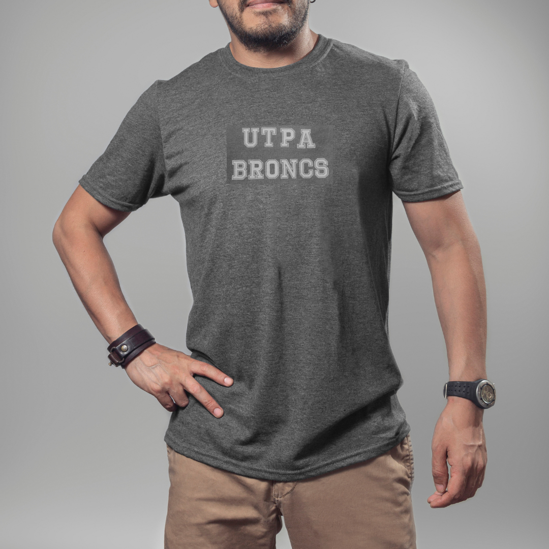 Personalized t-shirt with UTPA style Bronc – STXVET